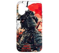 way of the warrior in aesthetic samurai retro vaporwave Case for iPhone 16