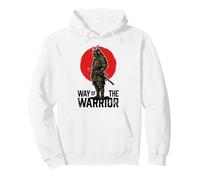 Way Of The Warrior Samurai Katana Red Sun Vintage Grunge Pullover Hoodie