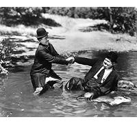 Way Out West (1937) Laurel & Hardy, Stan Laurel, Oliver Hardy 10x8 Photo