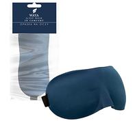 WAYA 3D Comfort Foam Sleep Eye Mask for Men Women with Adjustable Strap - 3D Tailored Cup with Adaptable Sponge - Sleeping Mask & Blindfold - Block Upto 100% Light - Eye Shade Cover Blue