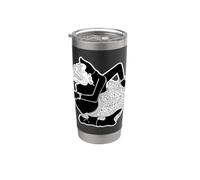 Wayang Semar Indonesia: Sacred Javanese Wisdom Design Stainless Steel Insulated Tumbler