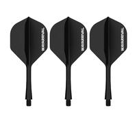 WayArrival Integrated Dart Flights,All in One Dart Flights and Stems for Unbreakable Use,Universal 2BA Fit for Instant Setup,Durable PP Material integrated dart flights and shafts for Stability