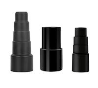 Wayfadacc 3x Vacuum Hose Adapter Reducer Attachment Flexible Rubber Hose Adapter Five-Layer Reducer