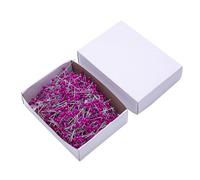 Wayfadacc 800Pcs Colorful Quilting Pins Pearls Head Dressmaking Pins Sewing Positioning Pin for Sewing Craft Pattern Making
