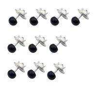 Wayfadacc Adjustable Curtain Holder Tighten Button Mounting Pearls Accent Design Fabric Ties for Home Decors