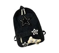 Wayfadacc Aesthetic Backpacks For Girl Lovely Stars Backpacks Large Capacity Casual Daypacks Travel Rucksack Student School Bag Travel School Bag Aesthetic Stars For Teens Girls