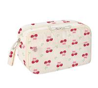 Wayfadacc Big Capacity Pencils Case Multi Compartments Pencil Bag Large Fabric Pen Storage Pouches Travel Cosmetic Organiser Bag Capybara Pencil Case