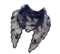 Wayfadacc Elegant Lace Mantilla Veil Veil Scarf for Catholic Bride Veil Catholic Scarf Ethnic Headwear Party Supply