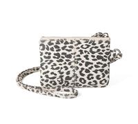 Wayfadacc Eye Catching Women's Leopards Lanyard Wallet PU Leather Wallets Purse Neck Bag for Badges and Everyday Essential