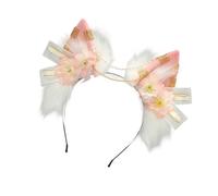 Wayfadacc Plush Foxes Wolf Ear Headpiece Lightweight Comfortable Design For Role Play Themed Event Family Gatherings