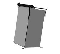 Wayfadacc Private Shower Shelter Tent with Full Enclosure Zippers Door for Changing Room Privacy In Outdoor Setting & Travel
