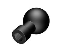 Wayfadacc Professional Ball Head Screw Adapter For DSLR Cameras Smartphone Mounts 17Mm To 1/4Inch Thread Adapter