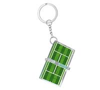 Wayfadacc Shuttlecock/Table Tennis/Tennis Keychain Commemorative Keyring Unique Keychain Suitable for Collecting for Friend