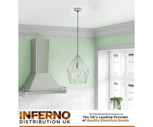 WAYFAIR 17 STORIES NAPLES 1 LIGHT GEOMETRIC CEILING LIGHT PENDANT RRP £60.00