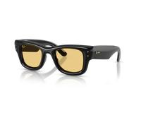 Ray - Ban A$AP Rocky RB4940 WAYFARER PUFFER 601/85 Unisex Sunglasses Nylon Black Yellow Squared Normal