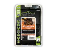 Wayfayrer Beef & Barley Stew 300g Ready to Eat, Hot or Cold, Meal Pouch Recommended for Duke of Edinburgh's Award Expeditions, Camping, Hiking, Fishing and Outdoor Adventures