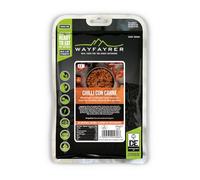 Wayfayrer Camping Food 300g Ready to Eat, Hot or Cold, Meal Pouch | Duke of Edinburgh Recommended Kit | Camping, Hiking, Fishing and Outdoor Adventures (Chilli Con Carne & Rice)