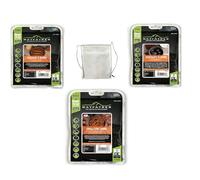 Wayfayrer DofE Bronze 1 day Camping Food Expedition Pack - 3 MRE Boil in Bag Camping MealsOfficial Food Pouches of the D of E Award Scheme with drawstring carry bag