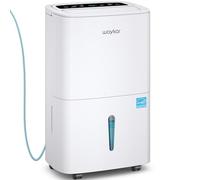 Waykar Energy Star 150 Pint Dehumidifier with Pump for Spaces up to 7,000 sq. ft. Large Commercial and Industrial Room, Warehouse, Home, Basement, Bedroom with Hose