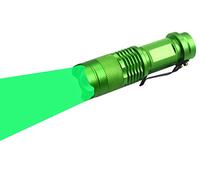 WAYLLSHINE Scalable Green LED 3 Mode Long Range Green Beam Green Light Flashlight, Green LED Flashlight Green Flashlight Torch with Green Light Green Led for Night Detecting-Green House