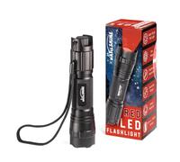 WAYLLSHINE Stepless Dimming Red Light Flashlight, 620nm-630nm High Purity, Adjustable Brightness and Focus for Night Observation, Astronomy, Aviation