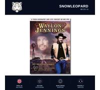 Waylon Jennings A Video Biography and Live Concert DVDBrand New Sealed UK Releas