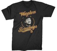 Waylon Jennings Head Shot T-Shirt (X-Large)