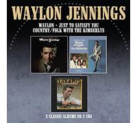 Waylon Jennings - Just To Satisfy You / Waylon / Country Folk With The Kimberlys (3 Albums On
