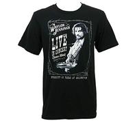 Waylon Jennings Live in Concert Texas Hall Men T-Shirt S-3 Black L