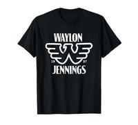 Waylon Jennings - Official Merchandise - Flying W Vintage T-Shirt