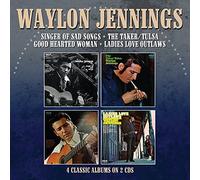 Waylon Jennings - Singer Of Sad Songs / The Taker-Tulsa / Good Hearted Woman / Ladies Love Outlaws (2CD)