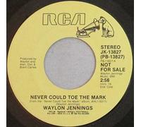 WAYLON JENNINGS - WAYLON JENNINGS - never could toe the mark/ same RCA 13827 (45 single vinyl record)