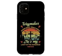 Waymaker Bible Verse - Belief in God and Jesus - Christian Case for iPhone 11