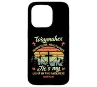 Waymaker Bible Verse - Belief in God and Jesus - Christian Case for iPhone 15 Pro
