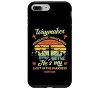 Waymaker Bible Verse - Belief in God and Jesus - Christian Case for iPhone 7 Plus/8 Plus