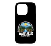 Waymaker Isaiah 42:16 - Christian Jesus Faith Church Case for iPhone 15 Pro