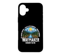Waymaker Isaiah 42:16 - Christian Jesus Faith Church Case for iPhone 16 Plus