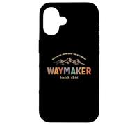Waymaker Isaiah 42:16 Christian Quote Case for iPhone 16