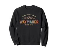 Waymaker Isaiah 42:16 Christian Quote Sweatshirt