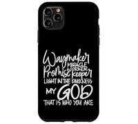 Waymaker Isaiah 42:16 Promise Keeper Miracle Worker Light Case for iPhone 11 Pro Max