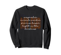 Waymaker Miracle Worker Promise Keeper Light Isaiah Waymaker Sweatshirt