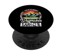 Waymaker Promise Keeper Isaiah 42:16 Bible Verse Christian PopSockets Adhesive PopGrip
