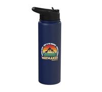 Waymaker Promise Keeper Miracle Worker Christian Believer Stainless Steel Insulated Water Bottle