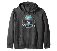 Waymaker Promise Keeper Miracle Worker Christian Bible Verse Zip Hoodie