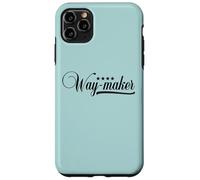 Waymaker Promise Keeper Miracle Worker Christian Faith Gifts Case for iPhone 11 Pro Max