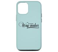 Waymaker Promise Keeper Miracle Worker Christian Faith Gifts Case for iPhone 12/12 Pro