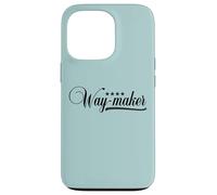 Waymaker Promise Keeper Miracle Worker Christian Faith Gifts Case for iPhone 13 Pro