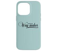 Waymaker Promise Keeper Miracle Worker Christian Faith Gifts Case for iPhone 14 Pro Max
