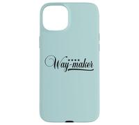 Waymaker Promise Keeper Miracle Worker Christian Faith Gifts Case for iPhone 15 Plus