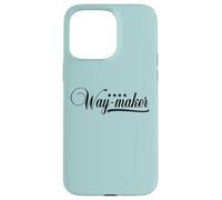 Waymaker Promise Keeper Miracle Worker Christian Faith Gifts Case for iPhone 15 Pro Max